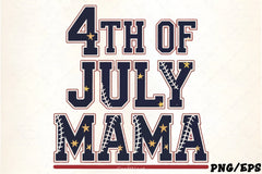 Fourth of July Baseball Mama Clipart Bundle - CraftNest - Digital Crafting and Art