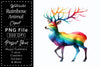 Rainbow Animals Clipart Bundle