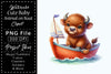 Cute Baby Animals Boat Clipart Bundle
