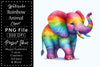Rainbow Animals Clipart Bundle