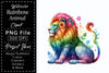 Rainbow Animals Clipart Bundle
