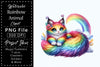Rainbow Animals Clipart Set
