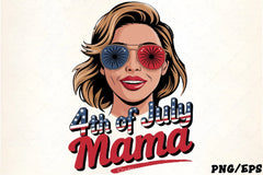 Fourth of July Patriotic Woman Clipart Bundle - CraftNest - Digital Crafting and Art