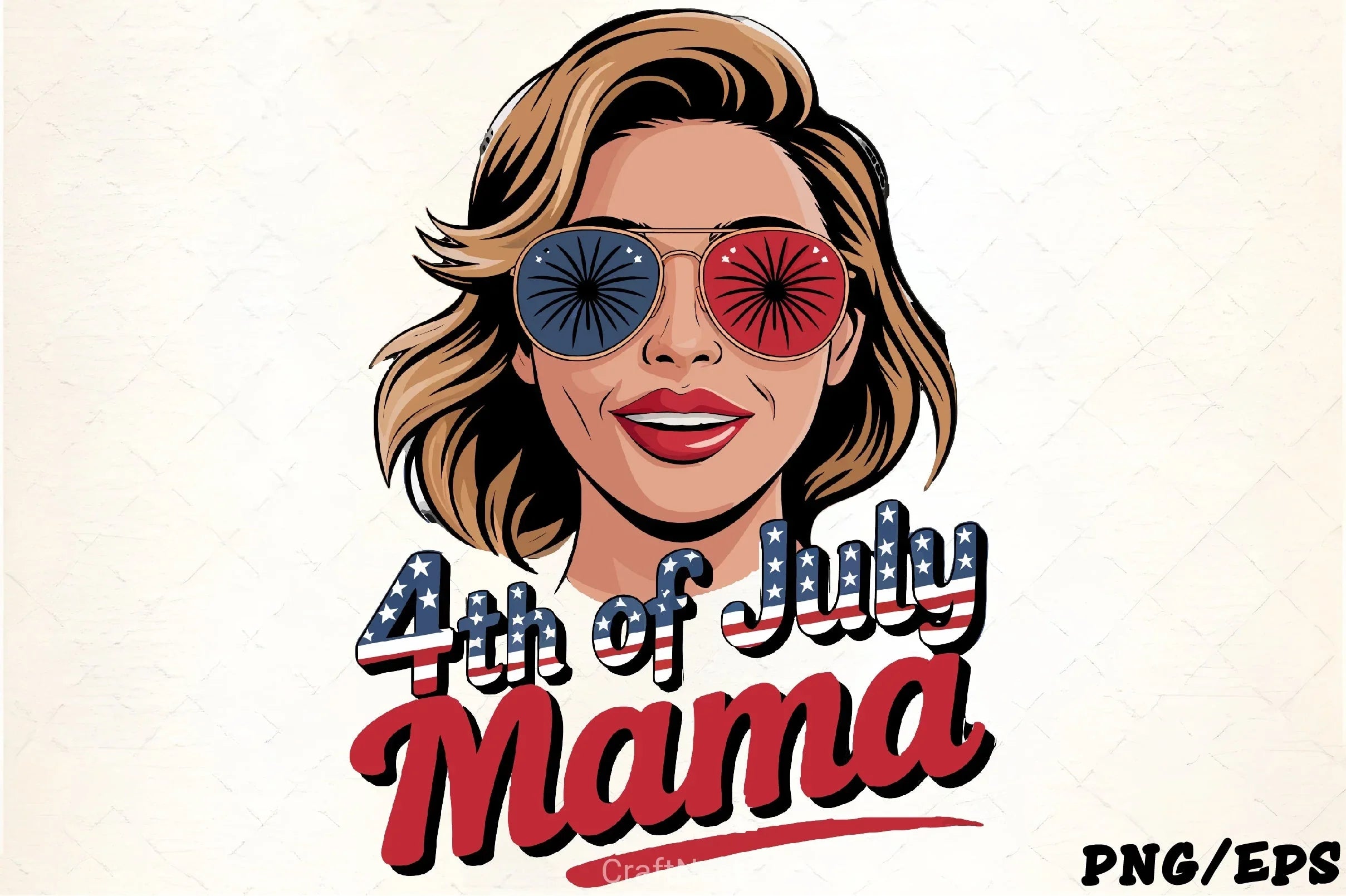 Fourth of July Patriotic Woman Clipart Bundle - CraftNest - Digital Crafting and Art