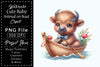 Cute Baby Animals Boat Clipart Bundle