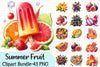 Summer Fruit Clipart Bundle