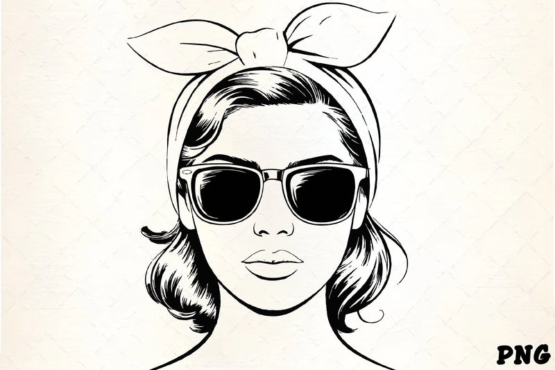 Retro American Woman Clipart Bundle - CraftNest - Digital Crafting and Art