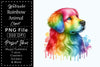 Rainbow Animals Clipart Set