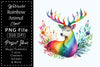 Rainbow Animals Clipart Set