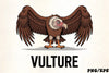 Cartoon Vulture Alphabet V Kids Clipart Bundle