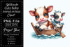 Cute Baby Animals Boat Clipart Bundle