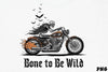 Bone To Be Wild Skeleton Biker Clipart Bundle