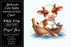 Cute Baby Animals Boat Clipart Bundle
