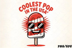 Coolest USA Summer Ice Cream Clipart Bundle - CraftNest - Digital Crafting and Art