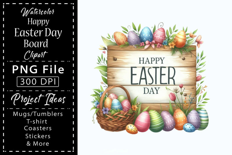 Easter Day Board Clipart Bundle 3 - CraftNest - Digital Crafting and Art