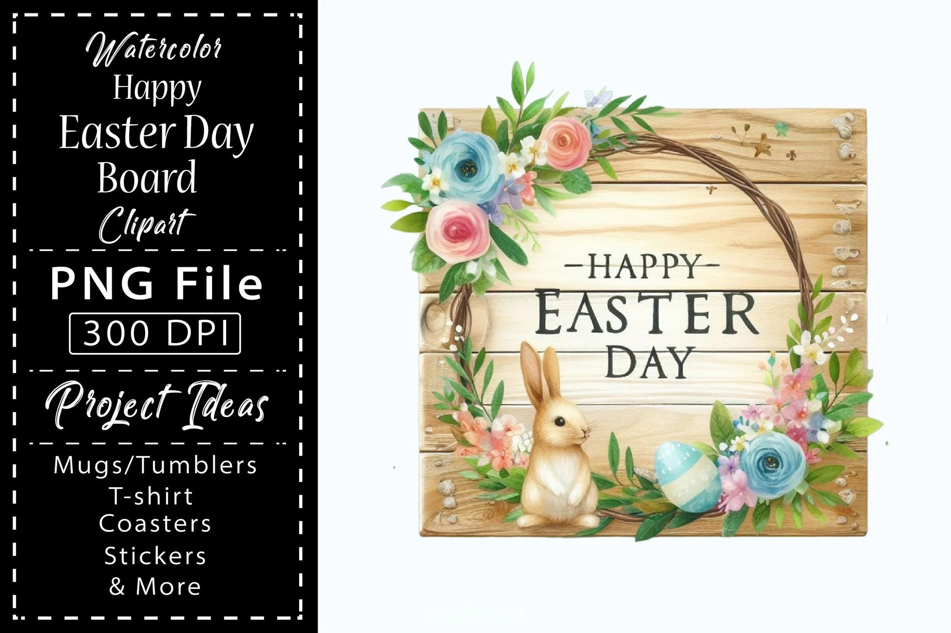 Easter Day Board Clipart Bundle 4 - CraftNest - Digital Crafting and Art