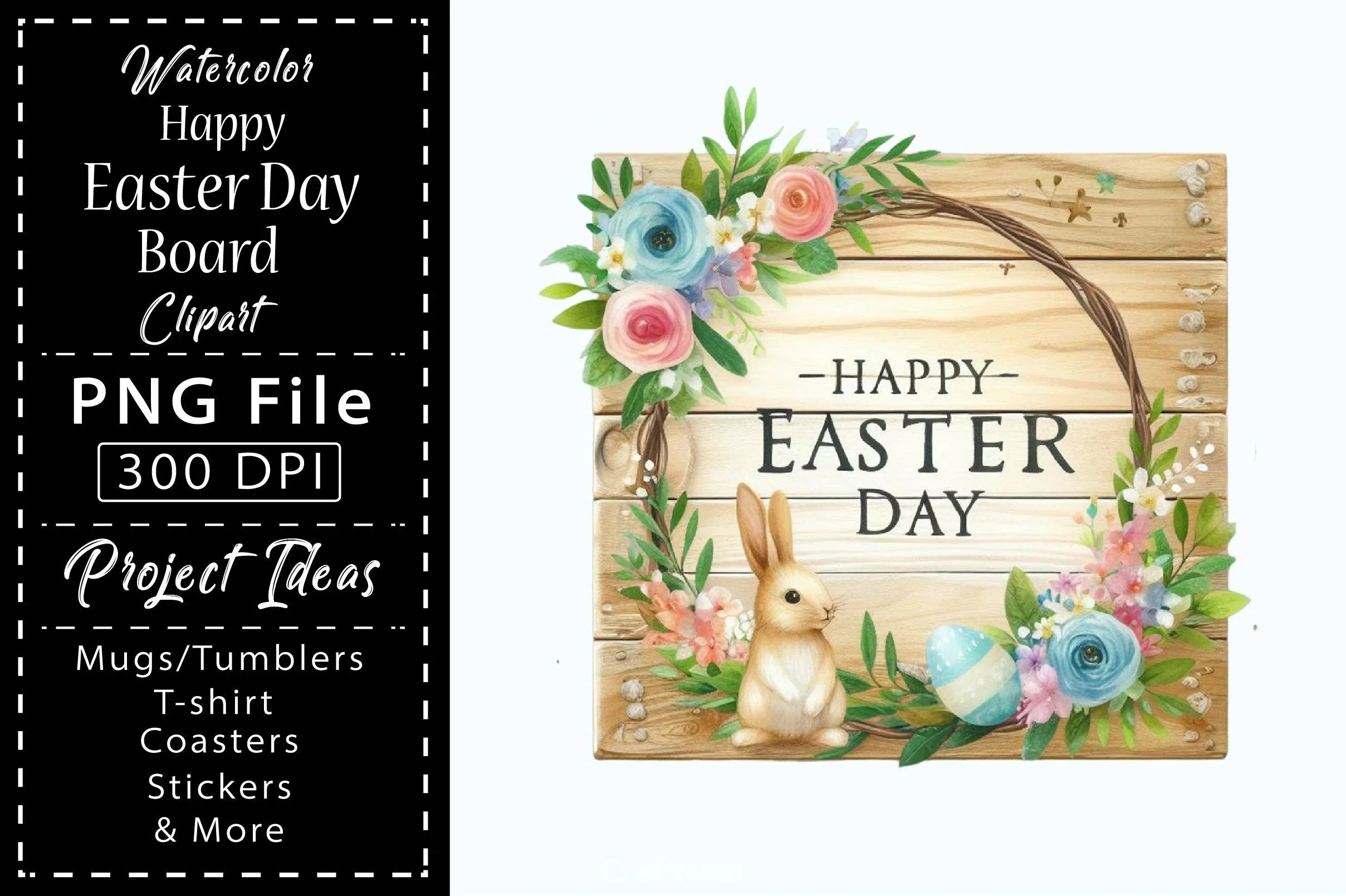 Easter Day Board Clipart Bundle 4 - CraftNest - Digital Crafting and Art