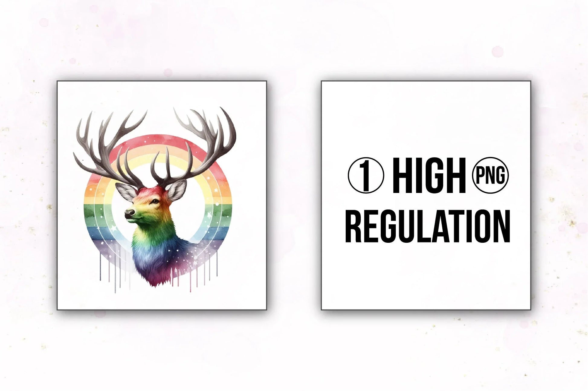 Rainbow Animals Clipart Collection - CraftNest - Digital Crafting and Art