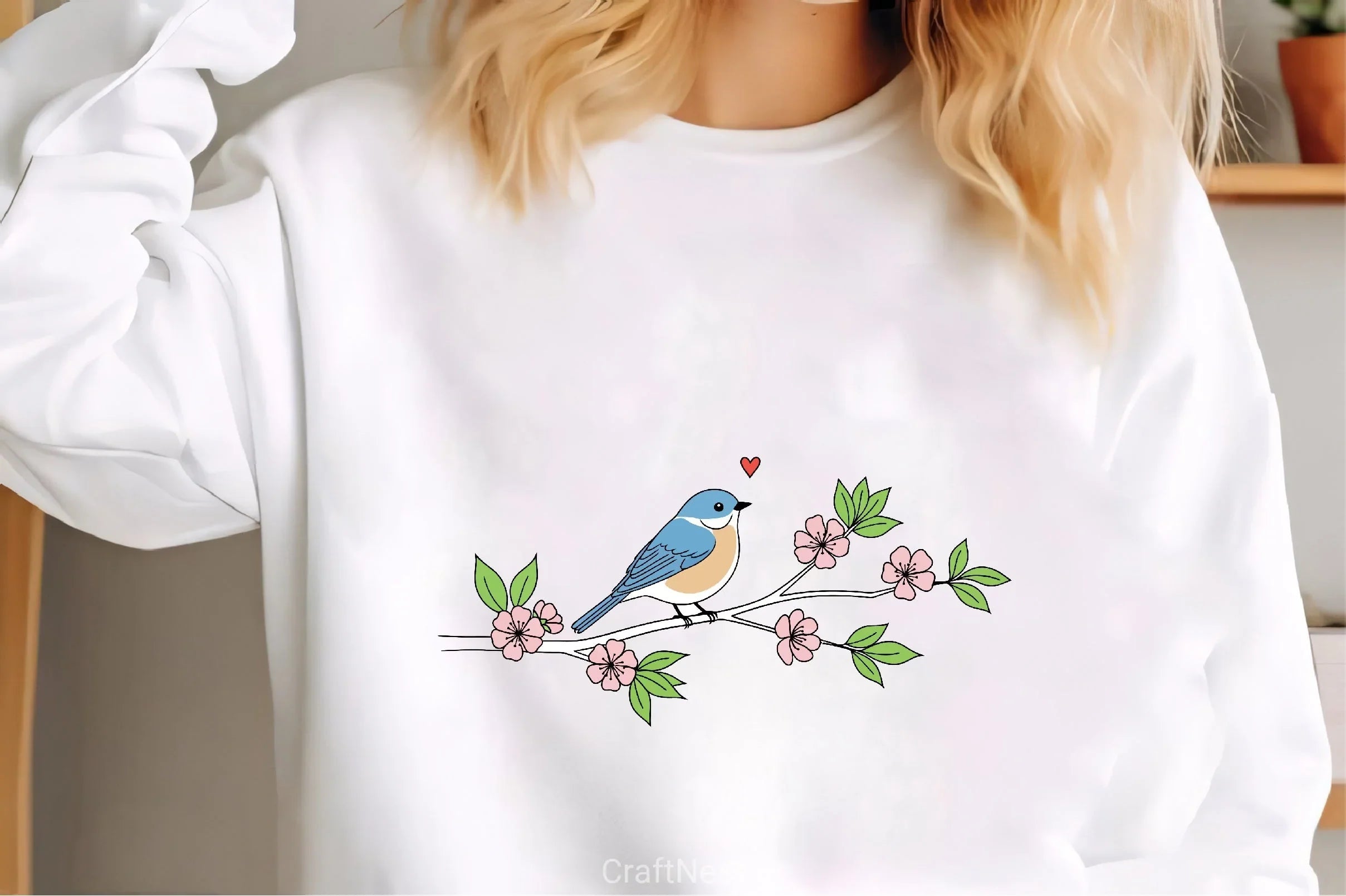 Bluebird Blossom Spring Clipart Bundle - CraftNest - Digital Crafting and Art