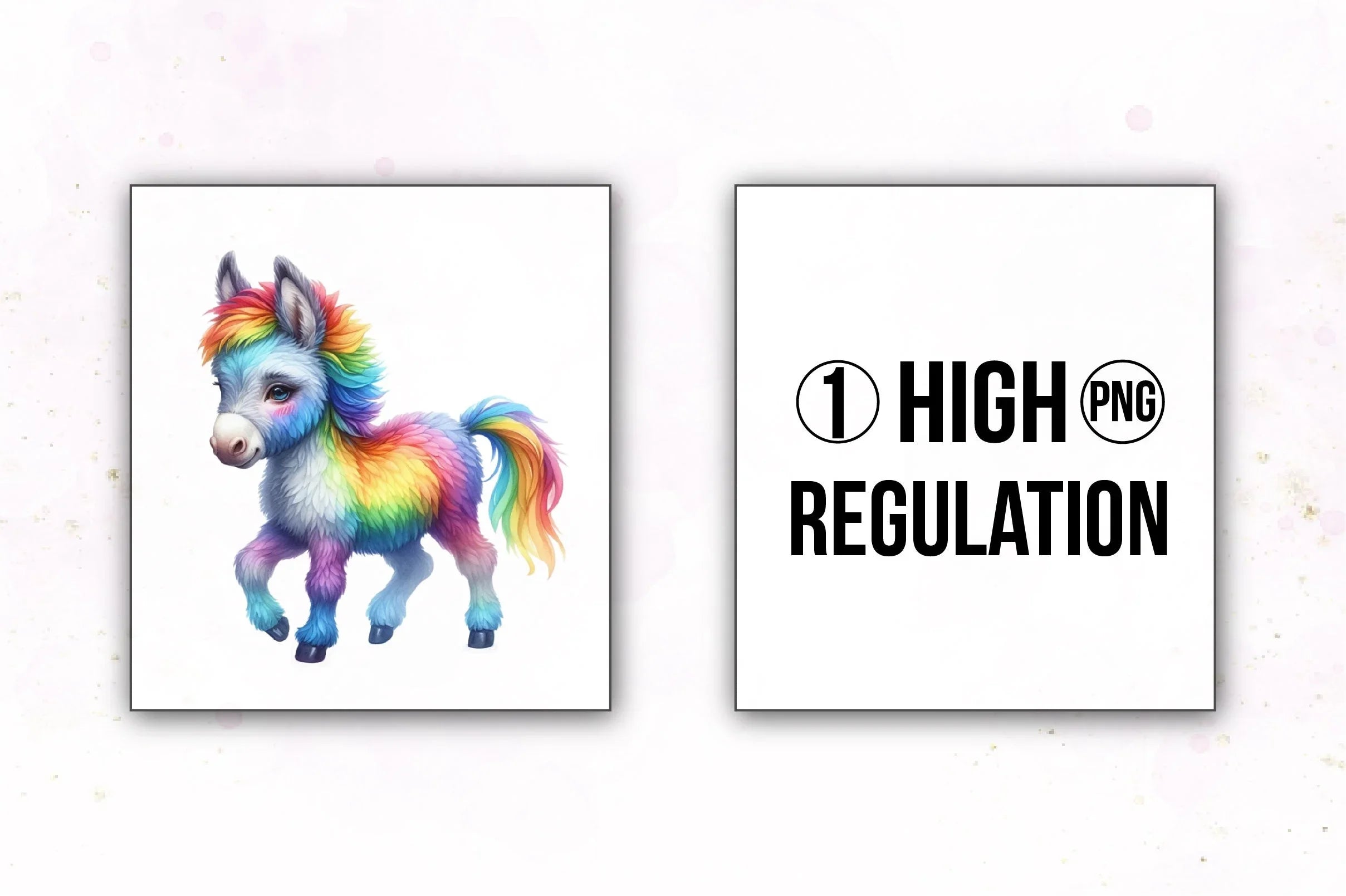 Rainbow Animals Clipart - CraftNest - Digital Crafting and Art