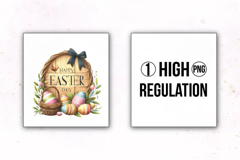 Happy Easter Clipart Bundle 8 - CraftNest - Digital Crafting and Art