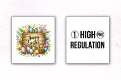 Happy Easter Clipart Bundle 16 - CraftNest - Digital Crafting and Art