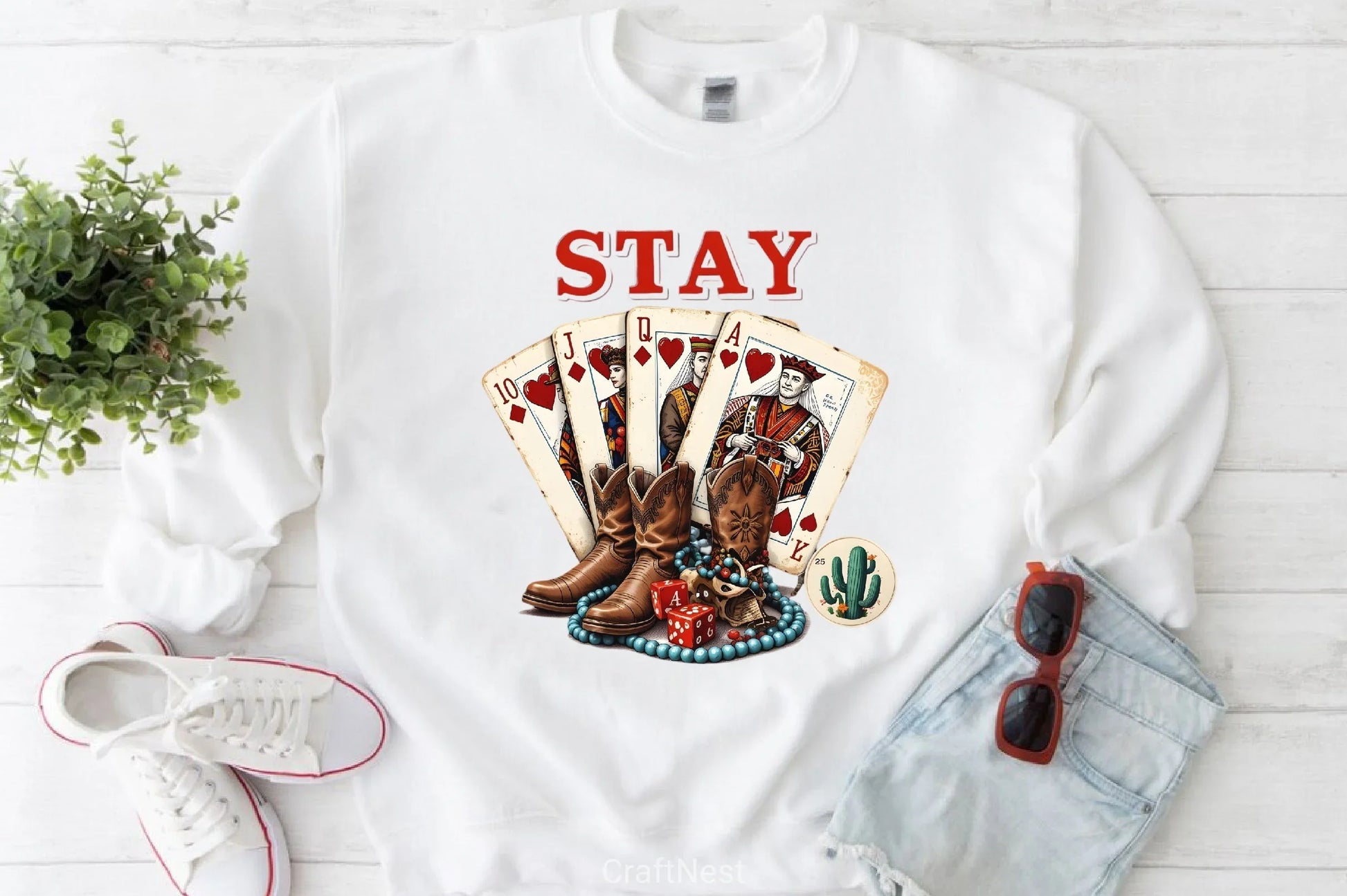 Stay Wild Western Turquoise Clipart Bundle - CraftNest - Digital Crafting and Art