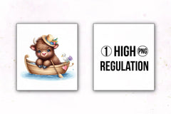 Cute Baby Animals Boat Clipart Bundle 14 - CraftNest - Digital Crafting and Art