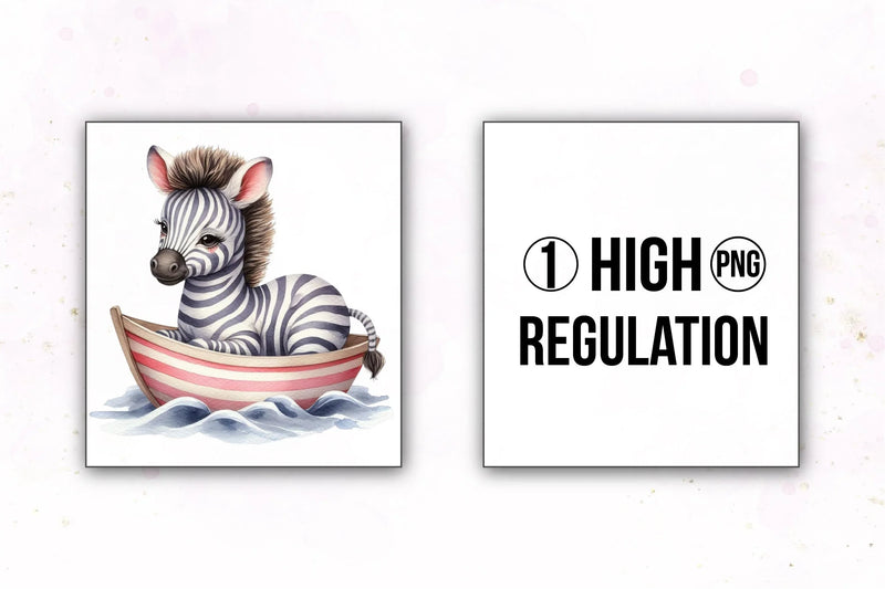 Cute Baby Animals Boat Clipart Bundle 10 - CraftNest - Digital Crafting and Art