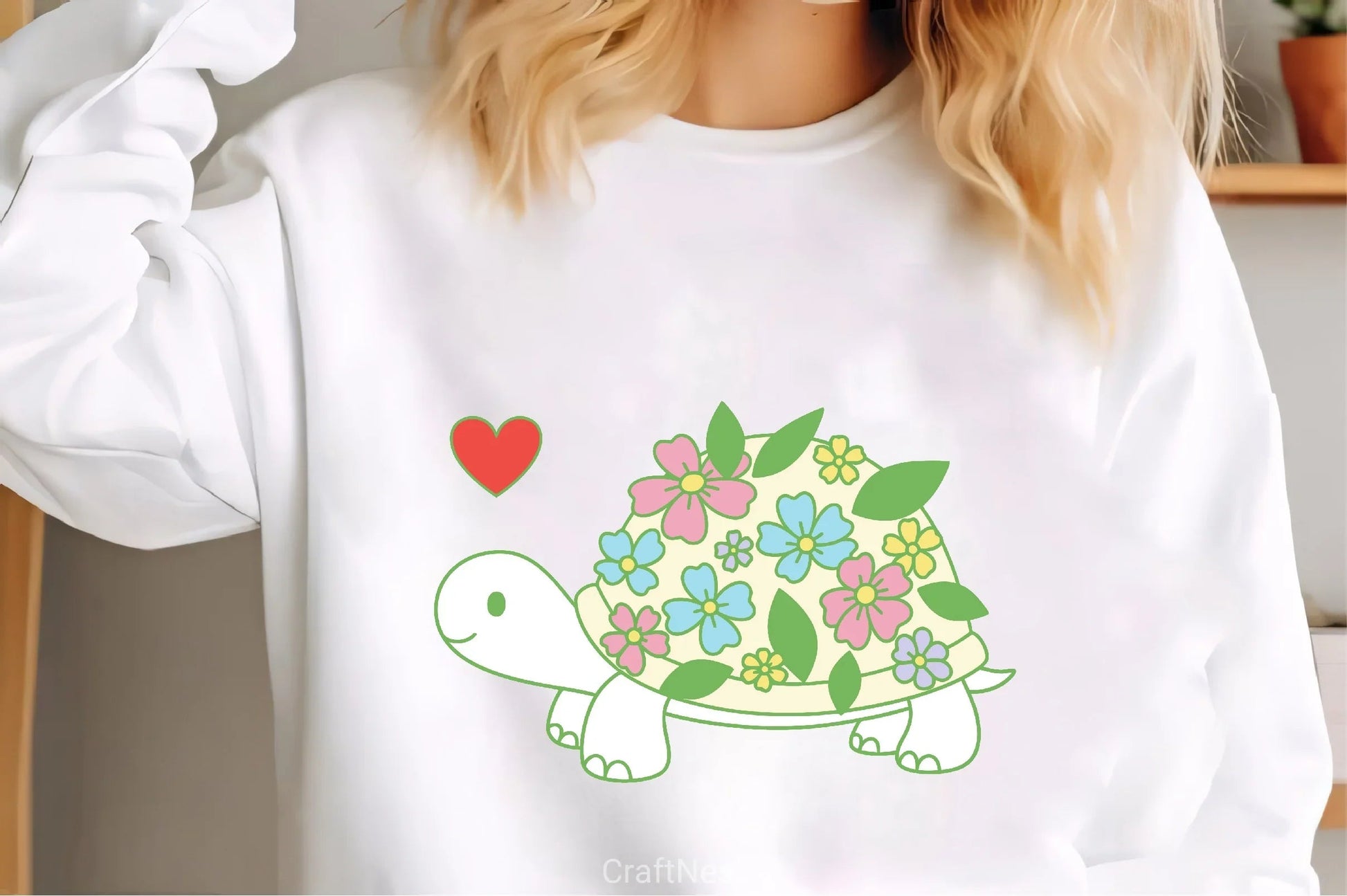 Flower Turtle Heart Clipart Bundle - CraftNest - Digital Crafting and Art