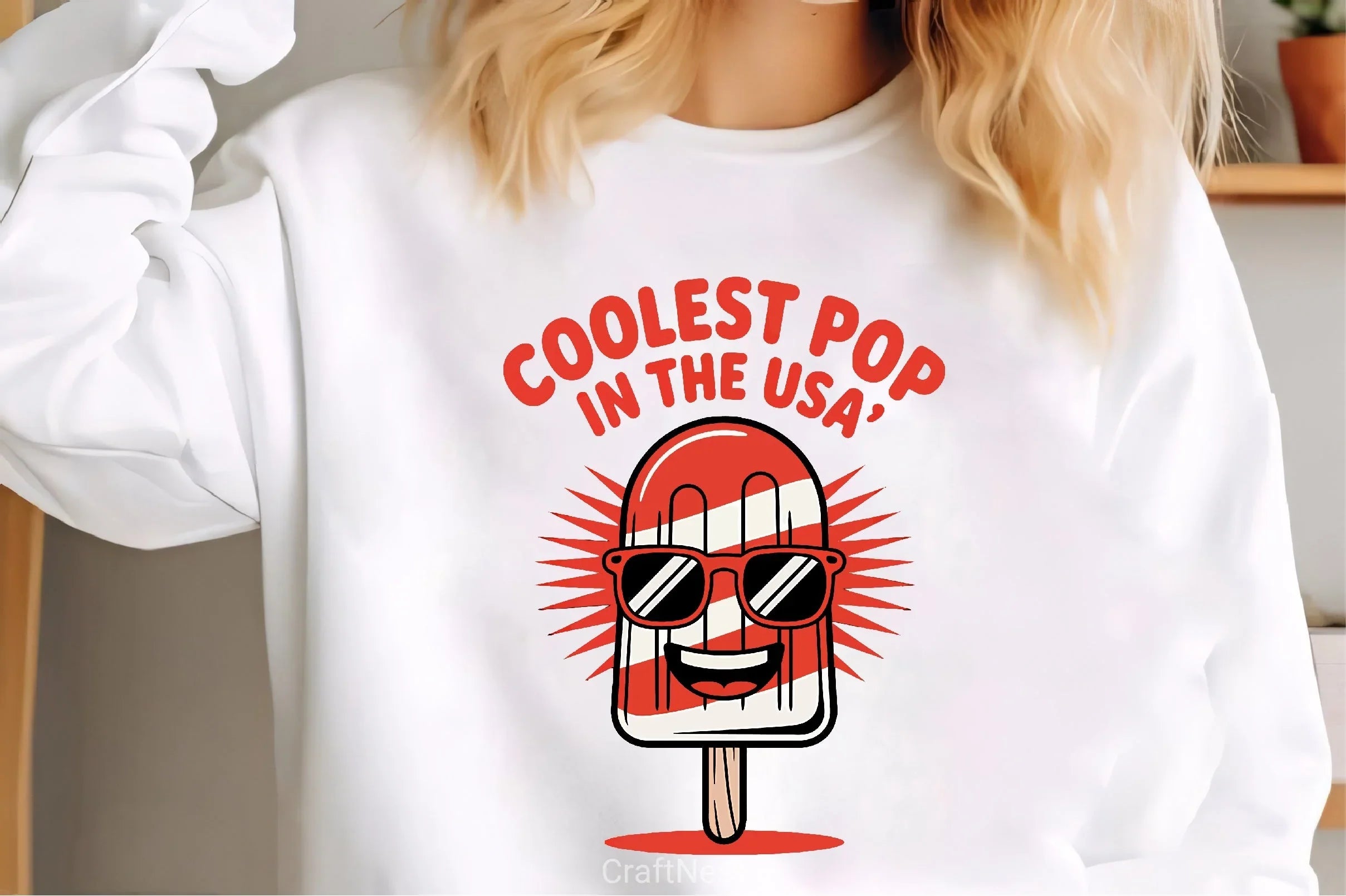 Coolest USA Summer Ice Cream Clipart Bundle - CraftNest - Digital Crafting and Art