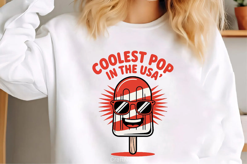 Coolest USA Summer Ice Cream Clipart Bundle - CraftNest - Digital Crafting and Art