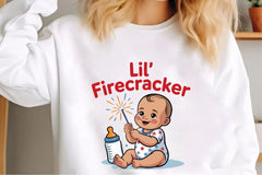 Baby Firecracker 4th of July Clipart Bundle - CraftNest - Digital Crafting and Art