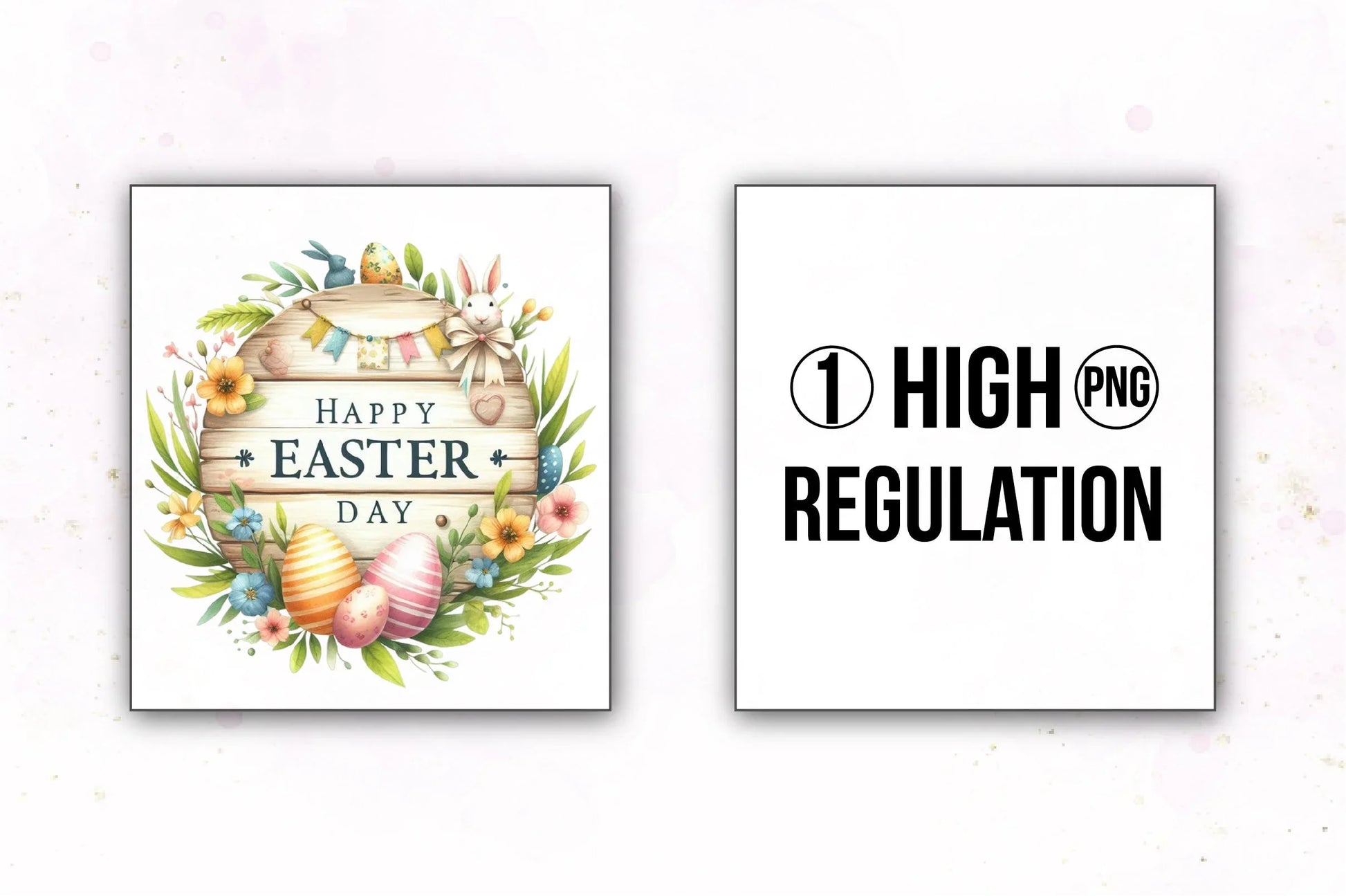 Easter Day Board Clipart Bundle 1 - CraftNest - Digital Crafting and Art