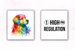 Rainbow Animals Clipart Set 3 - CraftNest - Digital Crafting and Art