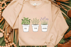 Potted Herbs Clipart Bundle - CraftNest - Digital Crafting and Art