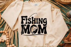 Fishing Mom Clipart Bundle - CraftNest - Digital Crafting and Art
