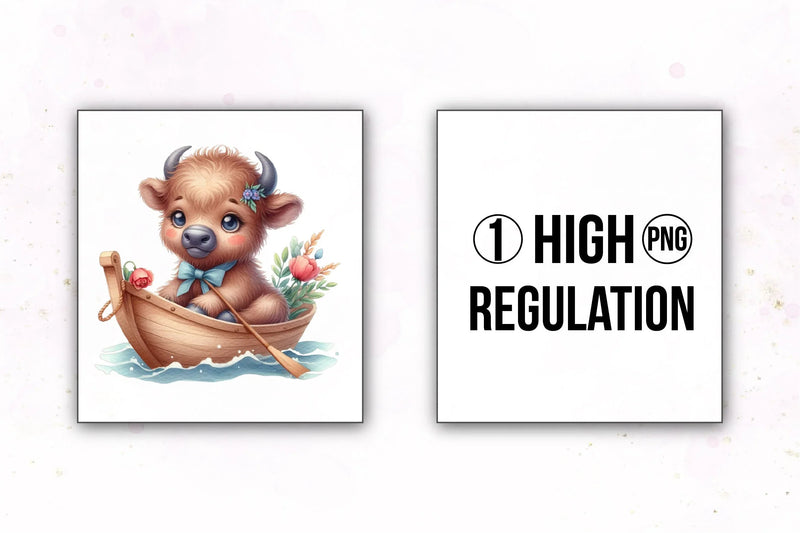 Cute Baby Animals Boat Clipart Bundle 3 - CraftNest - Digital Crafting and Art