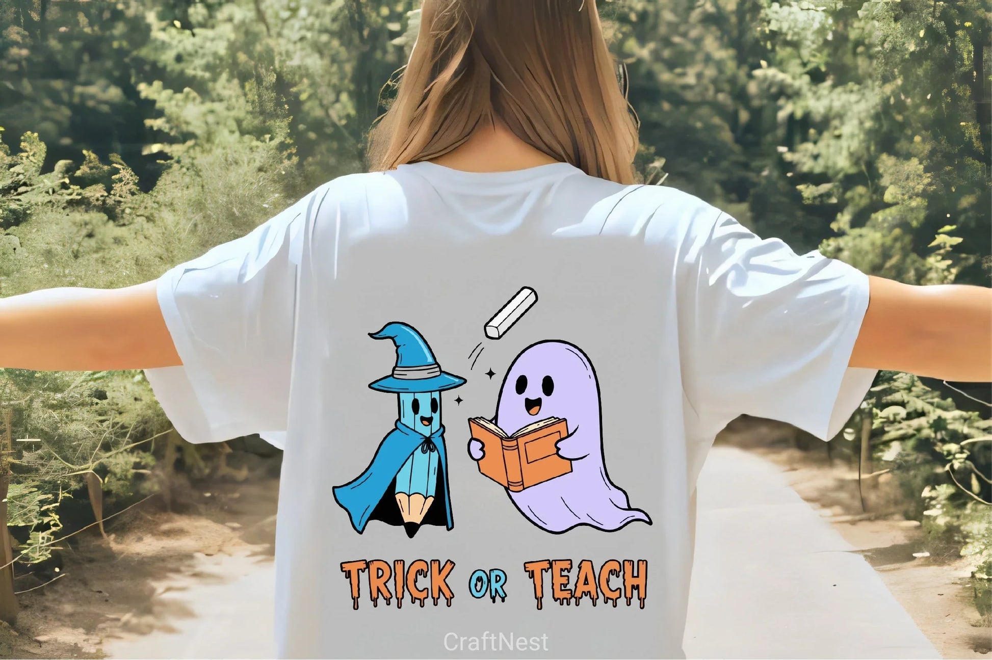 Trick Or Teach Halloween Clipart Bundle - CraftNest - Digital Crafting and Art