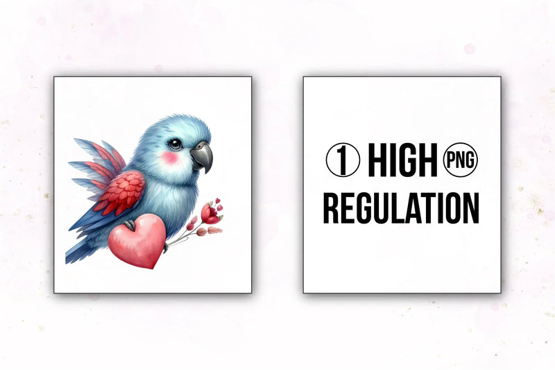 Bird Valentines Clipart Bundle 9 - CraftNest - Digital Crafting and Art