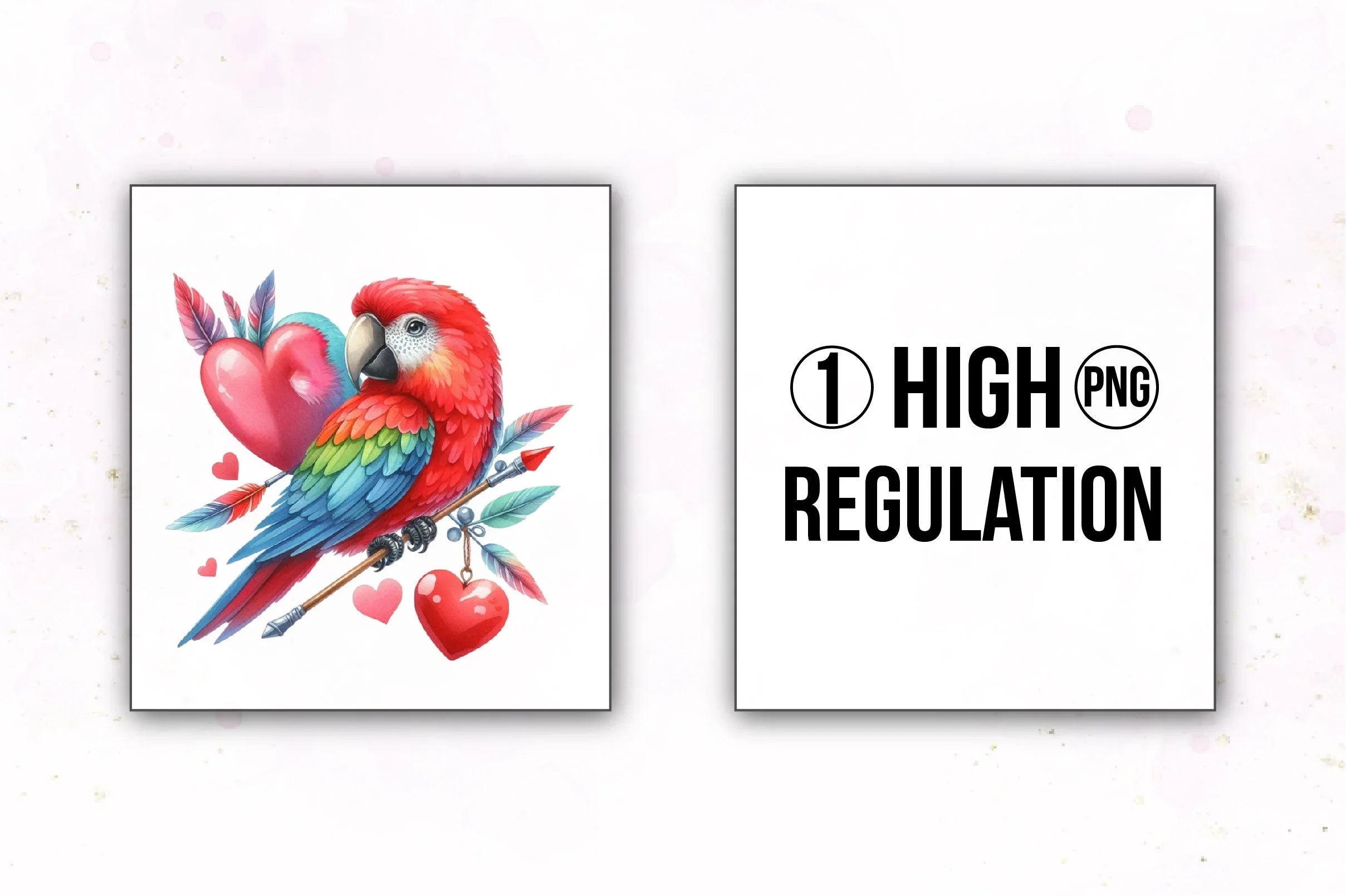 Bird Valentine's Day Clipart Bundle 1 - CraftNest - Digital Crafting and Art