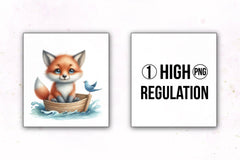 Cute Baby Animals Boat Clipart Bundle 1 - CraftNest - Digital Crafting and Art