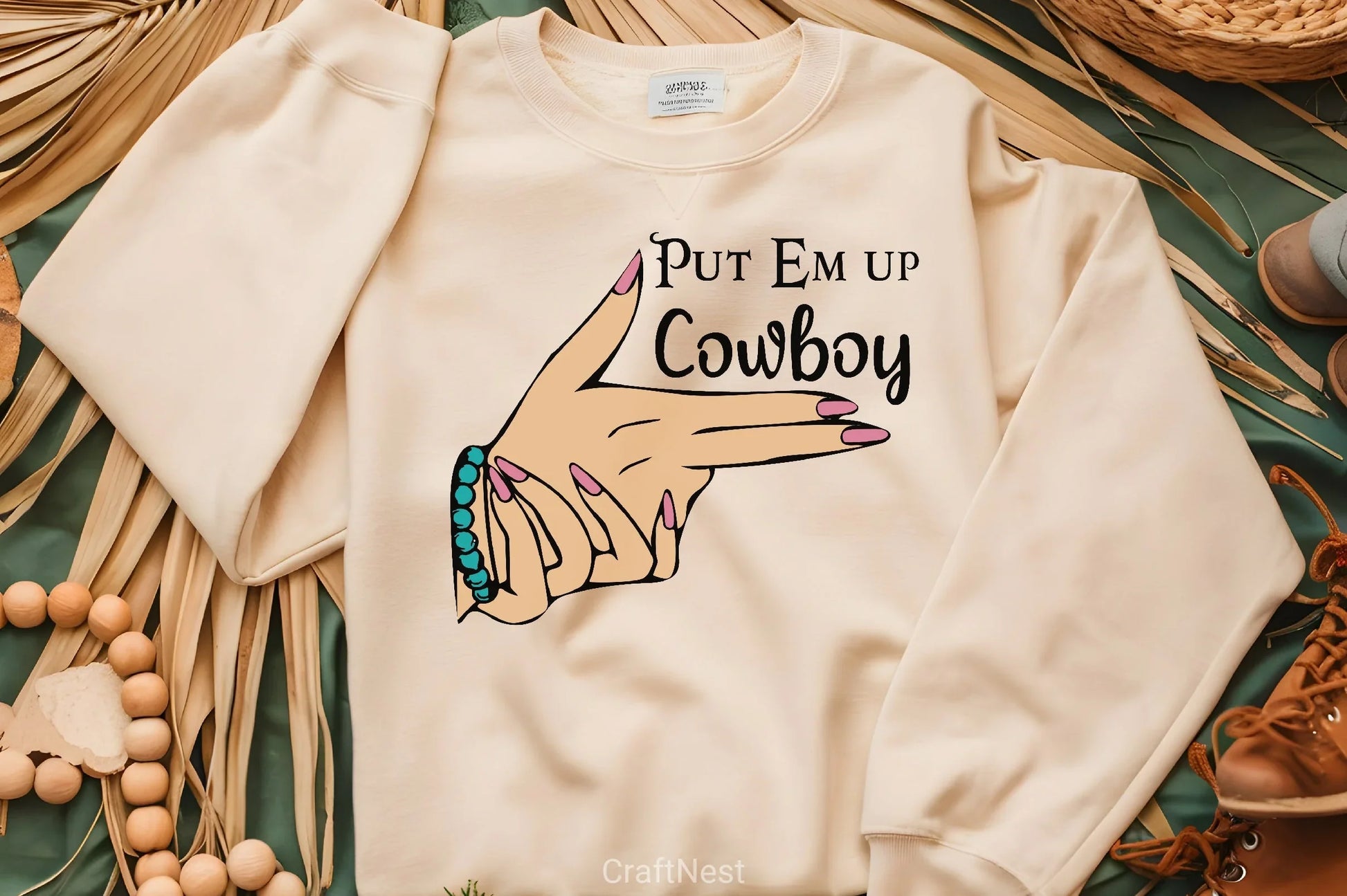 Put 'Em Up Cowboy Clipart Bundle - CraftNest - Digital Crafting and Art