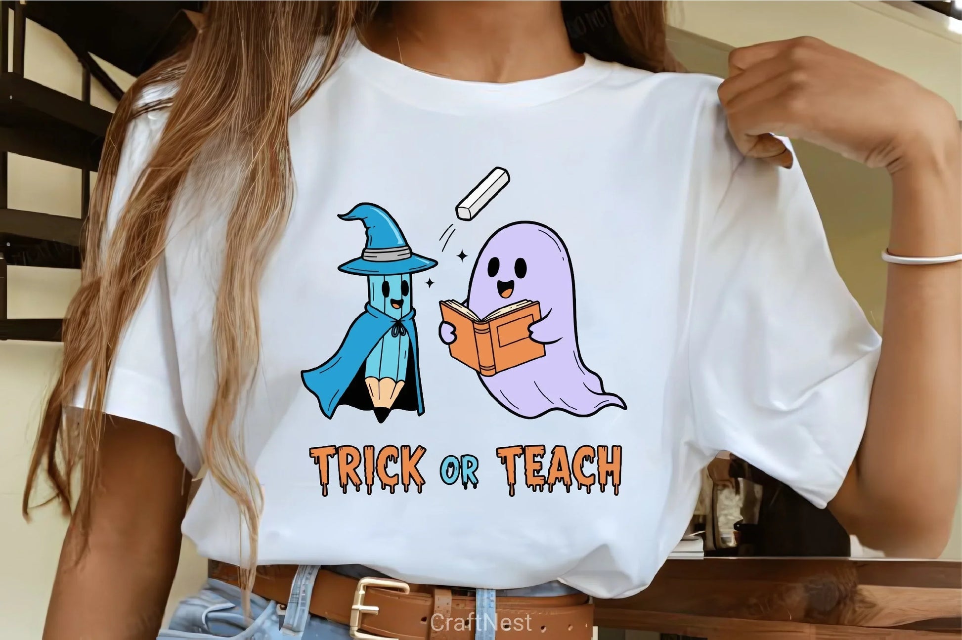 Trick Or Teach Halloween Clipart Bundle - CraftNest - Digital Crafting and Art