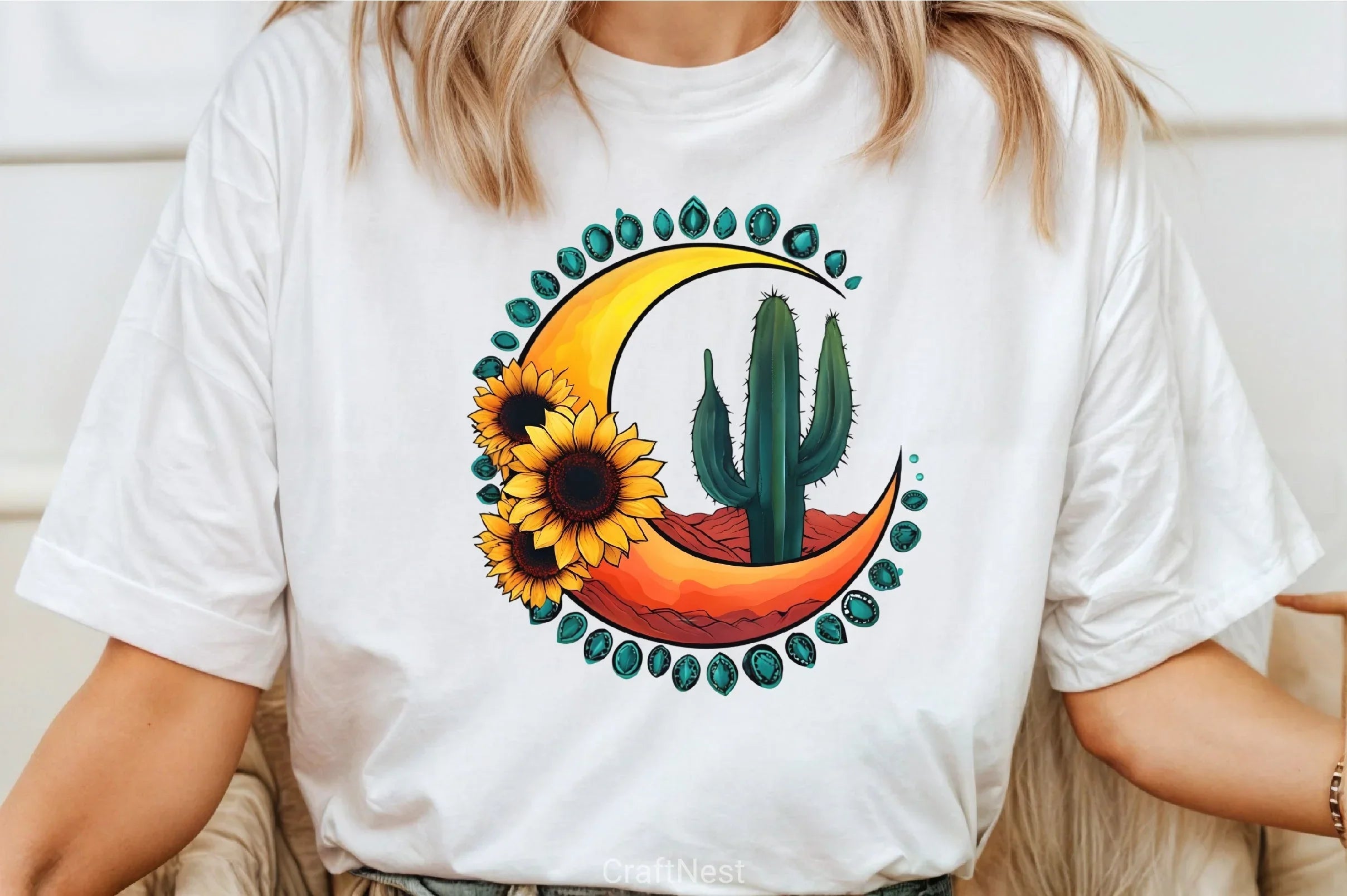 Western Crescent Clipart Bundle - CraftNest - Digital Crafting and Art