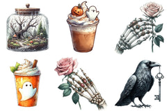 Beautiful Halloween Clipart Bundle 2 - CraftNest - Digital Crafting and Art