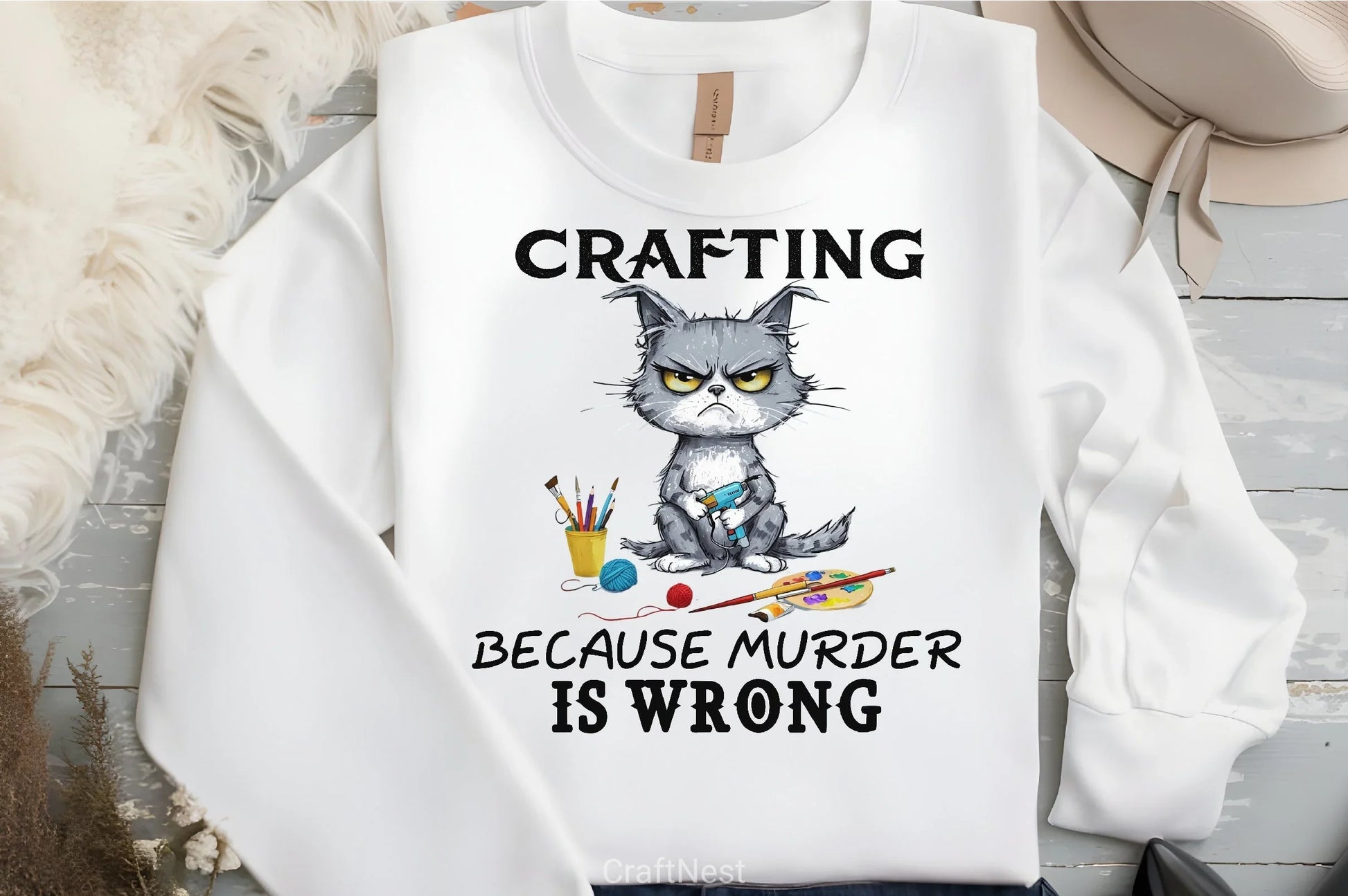 Cardmaking Cat Clipart Bundle - CraftNest - Digital Crafting and Art