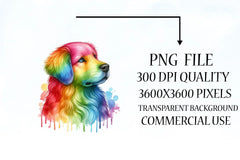 Rainbow Animals Clipart Set 3 - CraftNest - Digital Crafting and Art