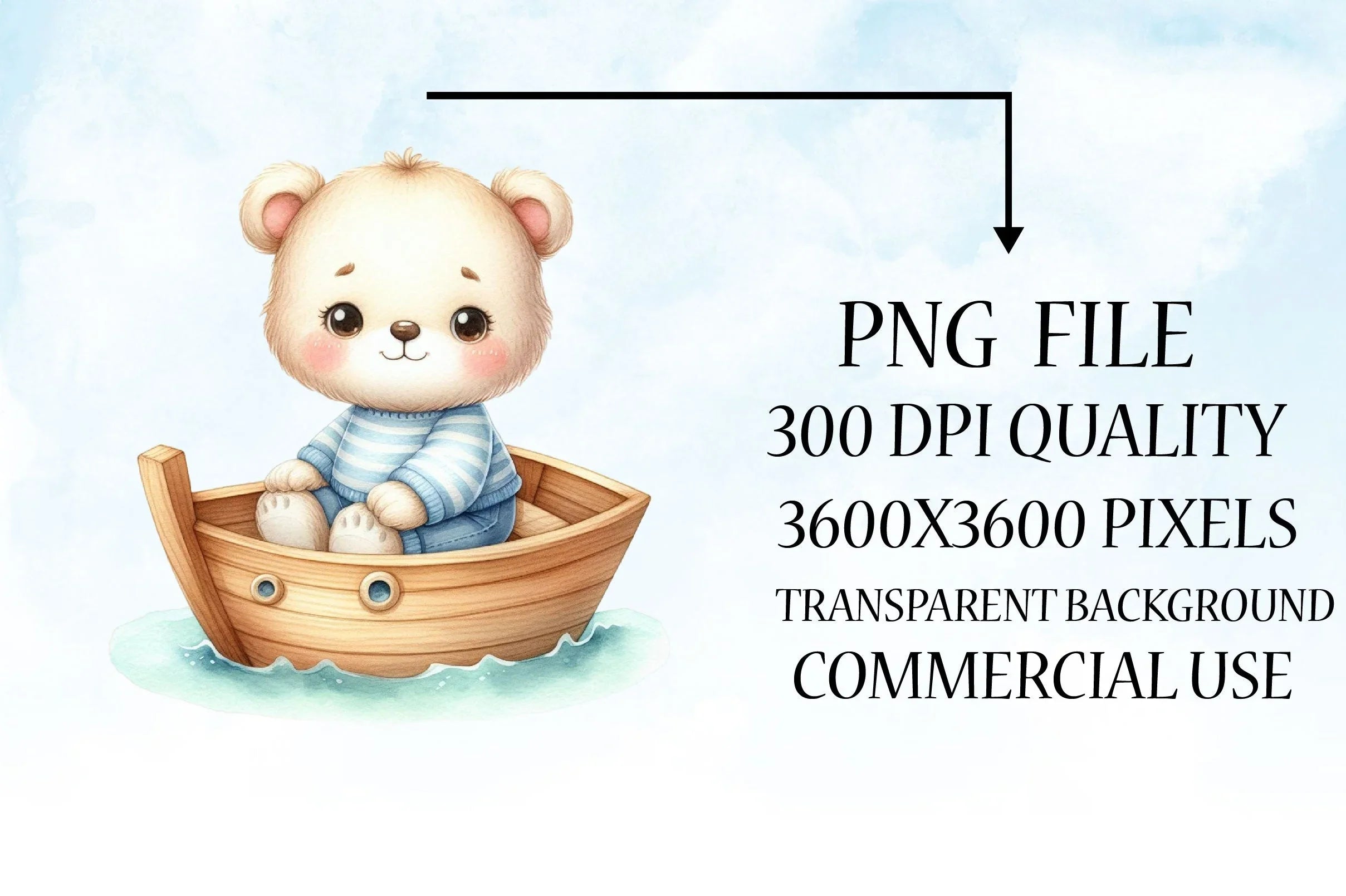 Cute Baby Animals Boat Clipart Bundle 8 - CraftNest - Digital Crafting and Art