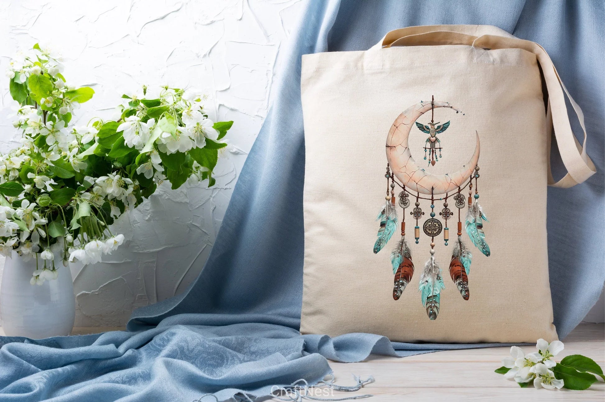 Whimsical Dreamcatcher Clipart Bundle - CraftNest - Digital Crafting and Art